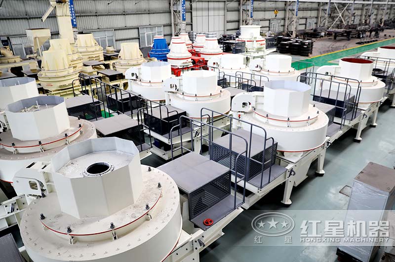 不同類型的石頭粉砂機