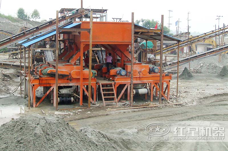 小型制沙場作業現場 小型制沙場作業現場