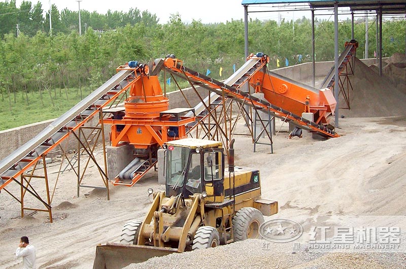 投資50萬的沙場作業現場