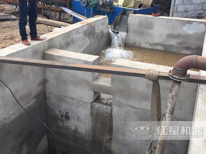 洗沙現場水循環設施 洗沙現場水循環設施