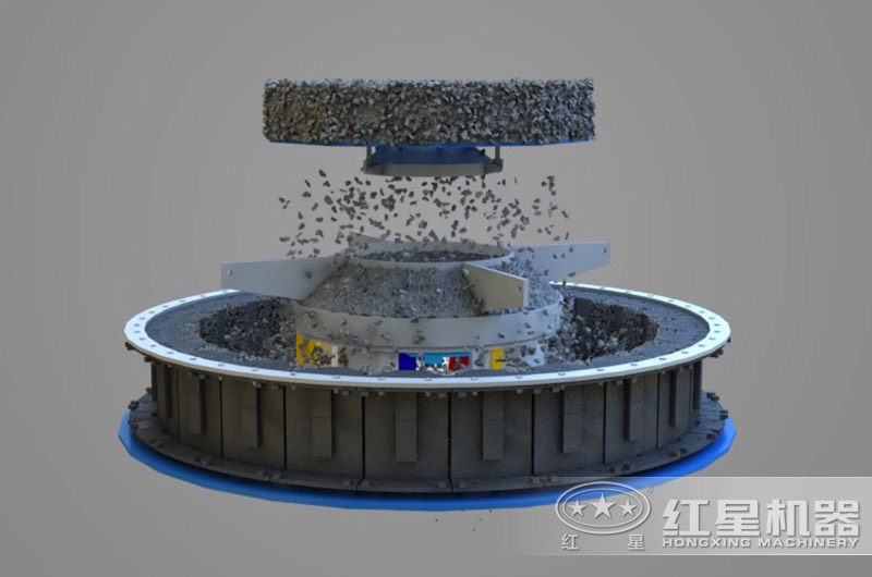 制砂機(jī)石打石原理圖示