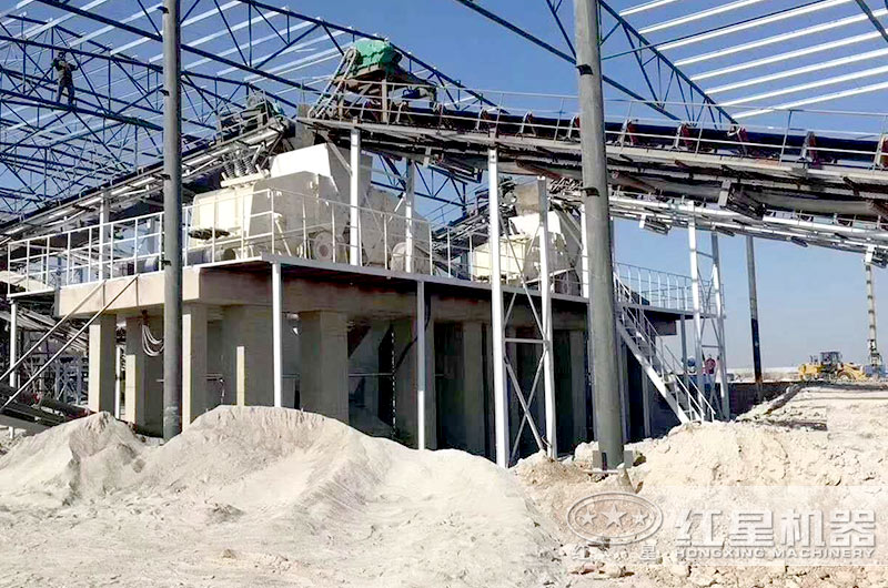 時產(chǎn)800噸石料生產(chǎn)線案例現(xiàn)場圖