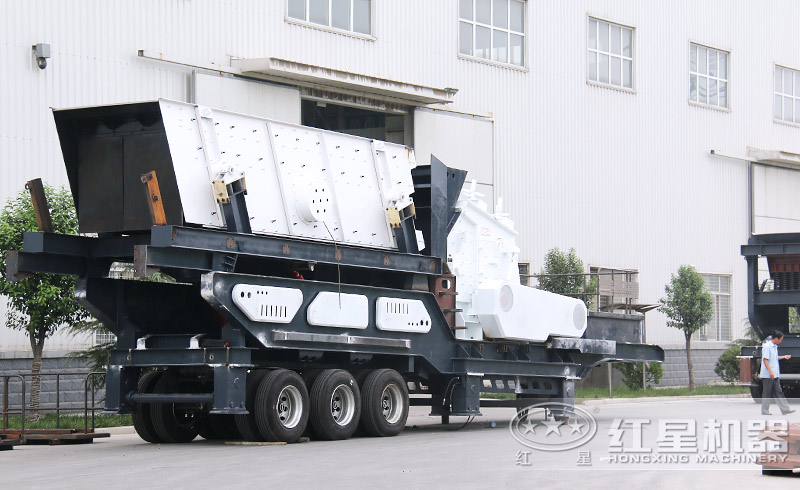 輪胎式移動(dòng)破碎站 輪胎式移動(dòng)破碎站