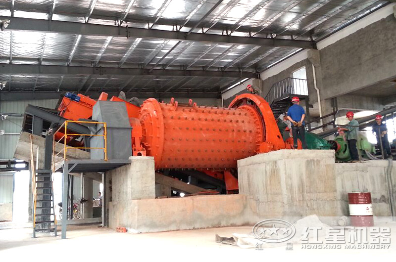 球磨機生產現場 球磨機生產現場