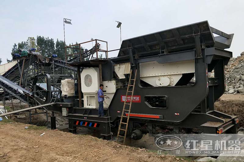 移動破碎機生產現場 移動破碎機生產現場