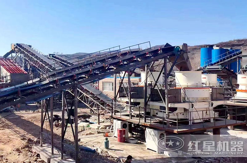 型號1263制砂機生產現場實拍 型號1263制砂機生產現場實拍