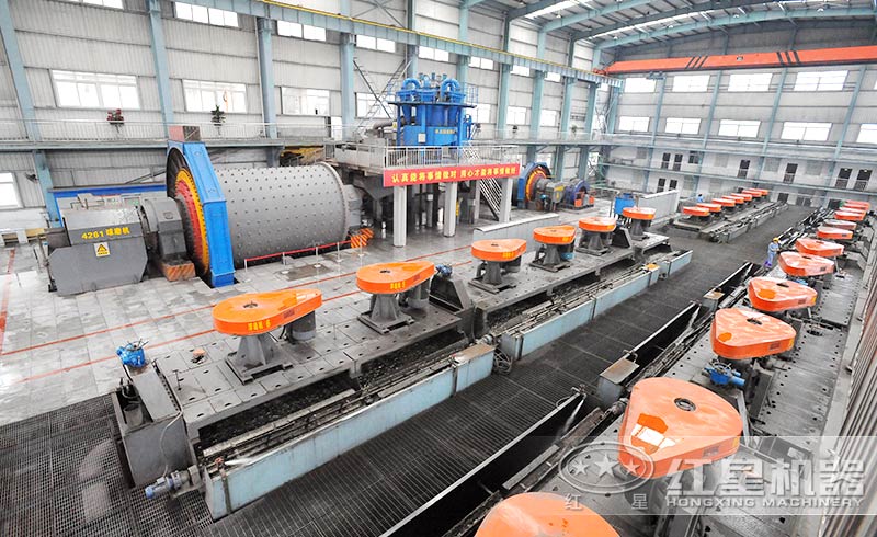 球磨機生產現場