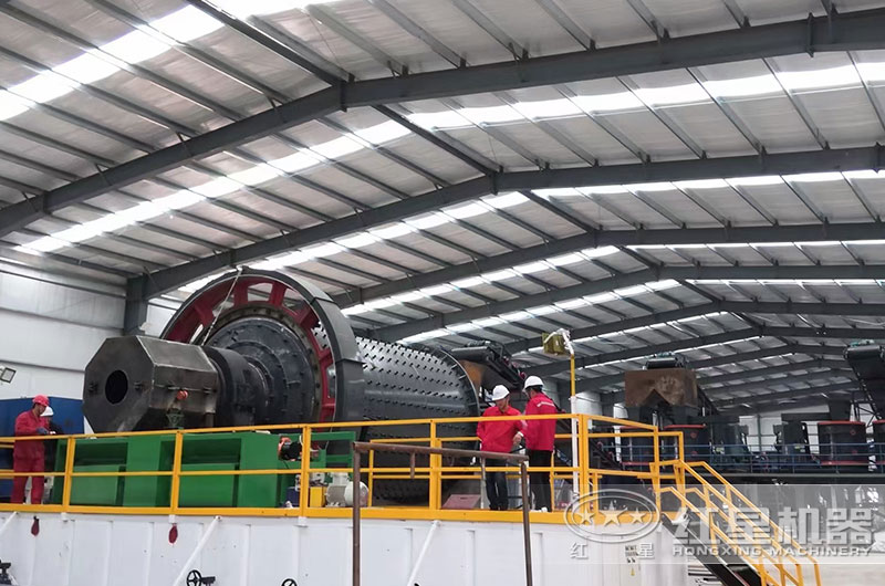 20噸球磨機工作現場 20噸球磨機工作現場