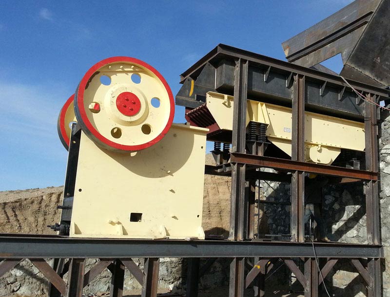 河卵石石料生產線