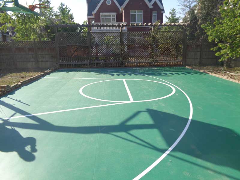 北京市順義區室外籃球場地板
