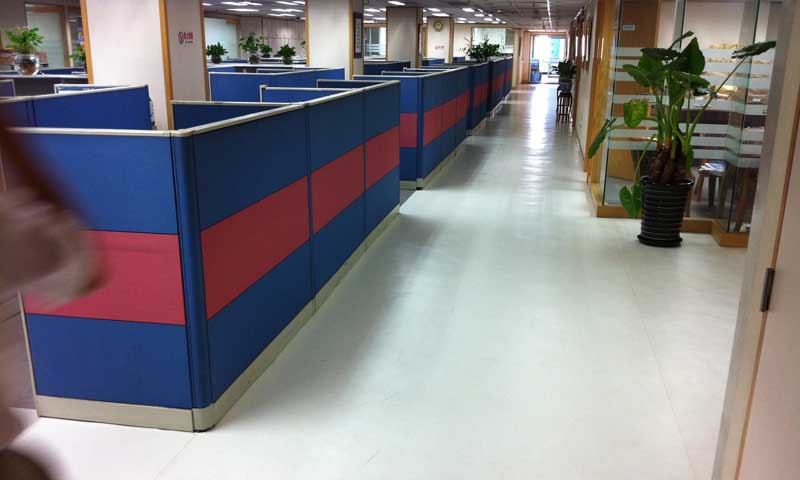 中國廣告聯合總公司辦公室地板