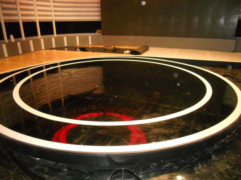 PVC舞臺地板的五方面優點分析