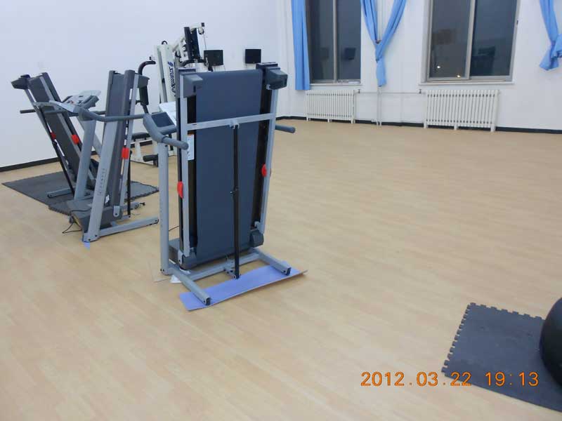 湖南長沙哈博幼教健身房地板