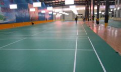 河北省廊坊市燕郊創意谷街羽毛球館地板