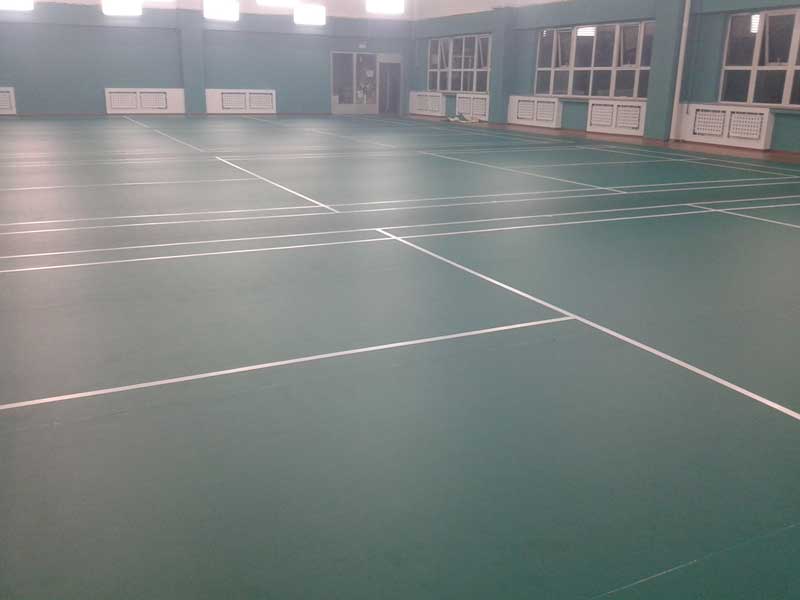 生產(chǎn)廠家pvc防滑運動地板展示 pvc防滑運動地板清潔技巧